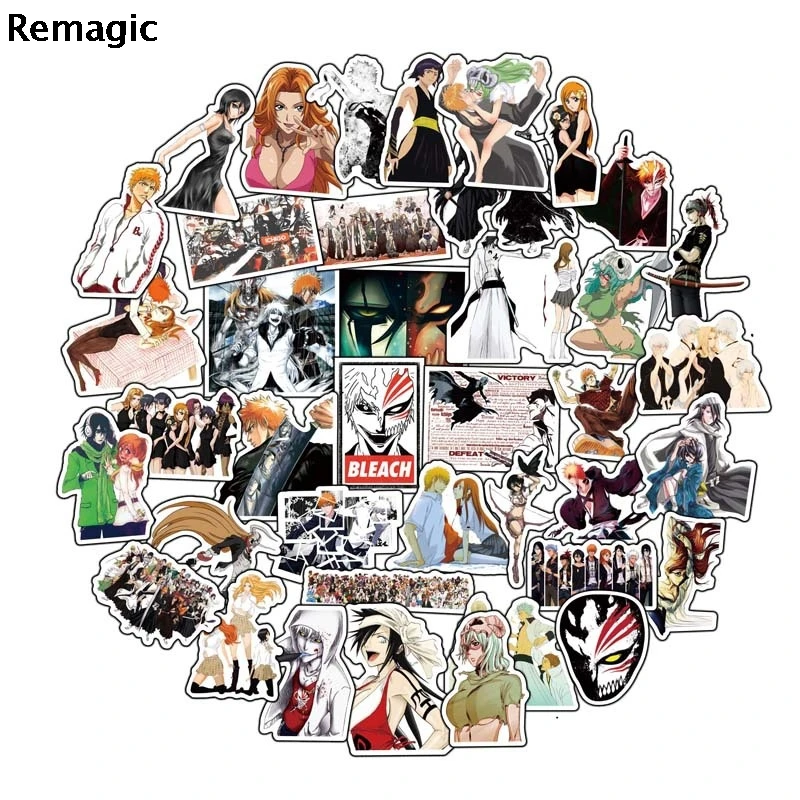 50pcs BLEACH paster Cartoon characters anime movie funny decals scrapbooking diy decoration phone laptop waterproof decorations
50pcs BLEACH paster Cartoon characters anime movie funny decals scrapbooking diy decoration phone laptop waterproof decorations