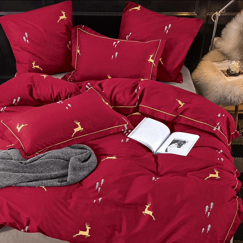 Flower Plant leaves and animals Printed Bedding Set HTB1Rtj4b7xz61VjSZFrq6xeLFXax.jpg - Flower Plant leaves and animals Printed Bedding Set