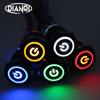 19mm Metal Alumina black press button reset PushButton Switch with Led Power indicator lamp flat button momentary 19HXDY.F.BK
19mm Metal Alumina black press button reset PushButton Switch with Led Power indicator lamp flat button momentary 19HXDY.F.BK