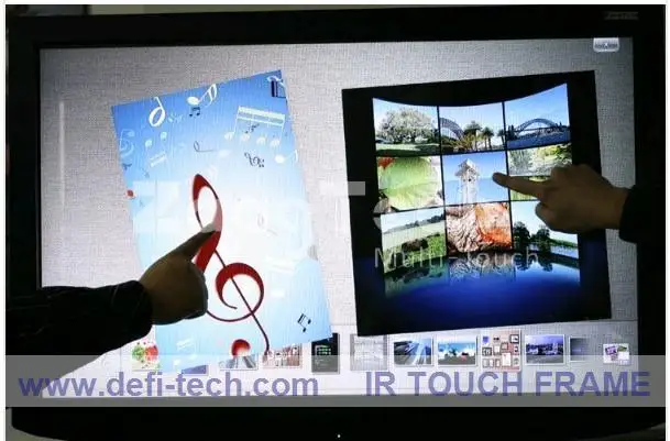DefiLabs 40 points 49" Infrared Touch Screen frame,16:9 format for multi touch table,Wide range of temperature
DefiLabs 40 points 49" Infrared Touch Screen frame,16:9 format for multi touch table,Wide range of temperature