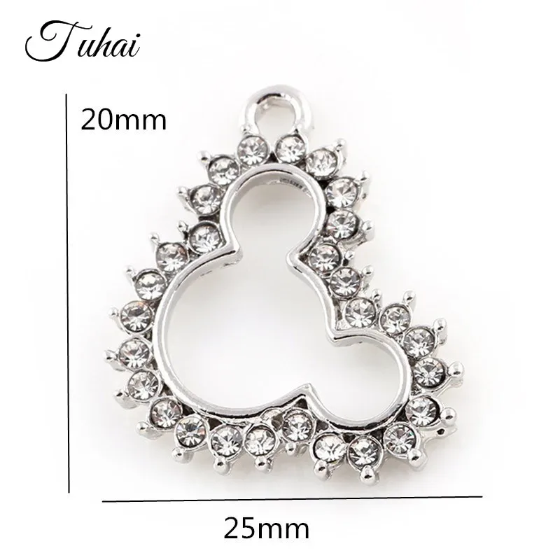 10pcs/lot Animal Mickey Head Mouse Pendant Charms for Jewelry Making Female Earrings Crystal Metal Accessories
10pcs/lot Animal Mickey Head Mouse Pendant Charms for Jewelry Making Female Earrings Crystal Metal Accessories
