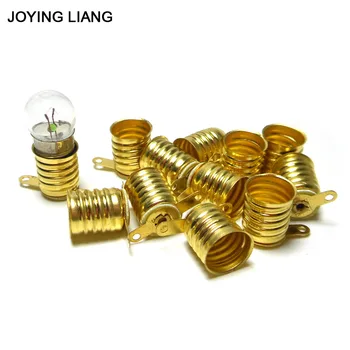 JOYING LIANG E10 Small Lamp Base Screw Type Student Physics Experiment Bulb Seat Old Falslight Lamp Holder 10pcs/lot
JOYING LIANG E10 Small Lamp Base Screw Type Student Physics Experiment Bulb Seat Old Falslight Lamp Holder 10pcs/lot