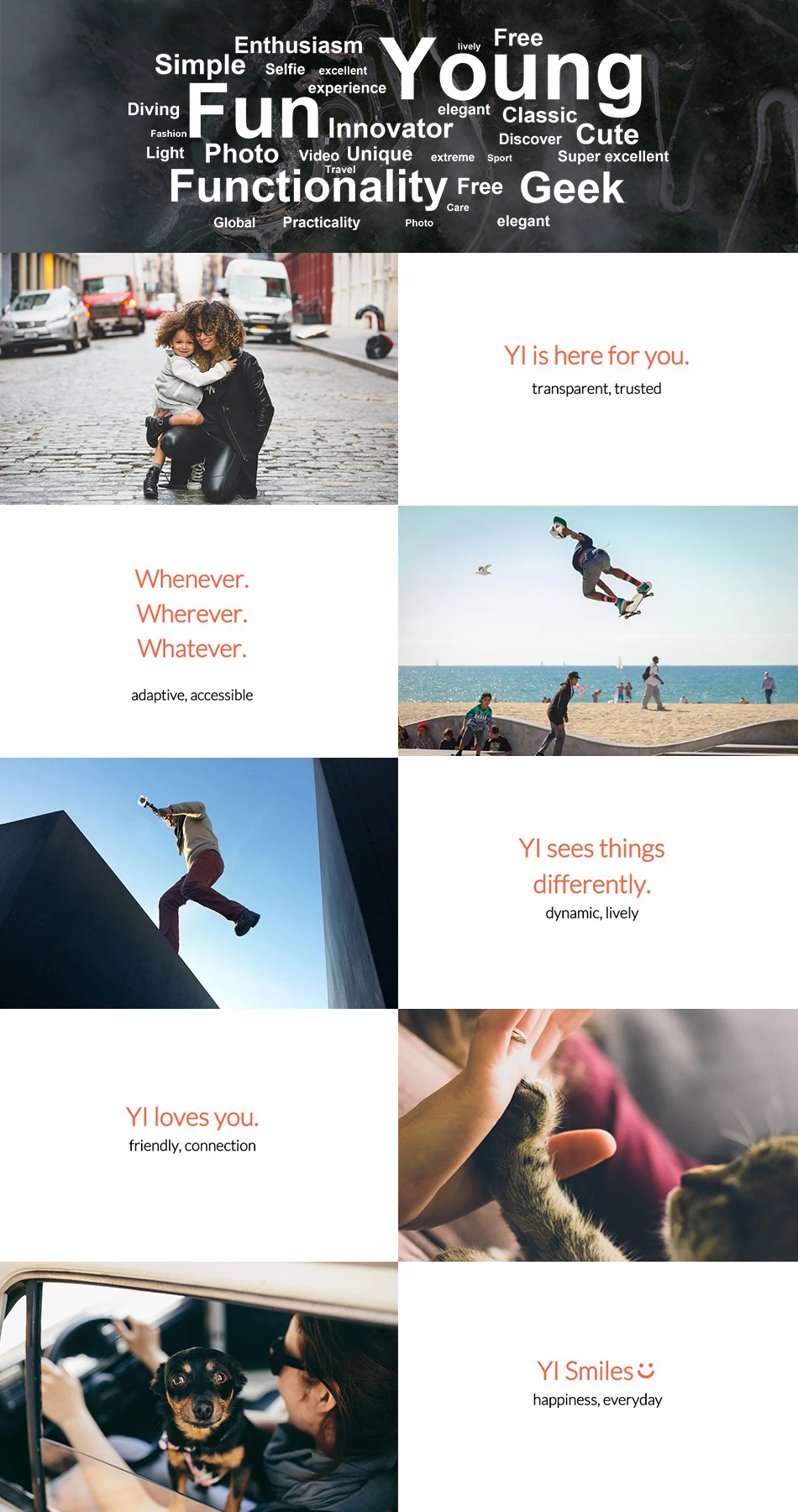 yi brand story