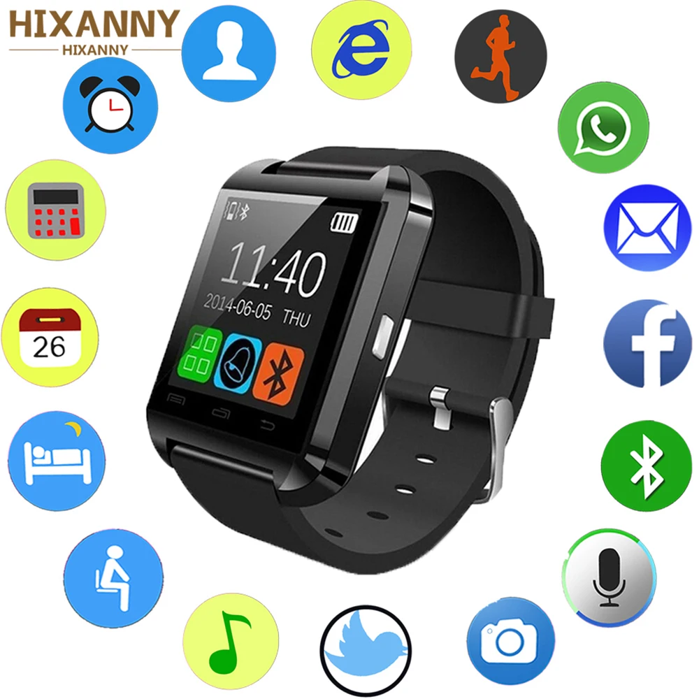 HIXANNY Bluetooth Smart Watch SmartWatch Hours Support TF Card For Samsung Huawei Xiaomi Android Phone ios Apple iphone PK A1
HIXANNY Bluetooth Smart Watch SmartWatch Hours Support TF Card For Samsung Huawei Xiaomi Android Phone ios Apple iphone PK A1