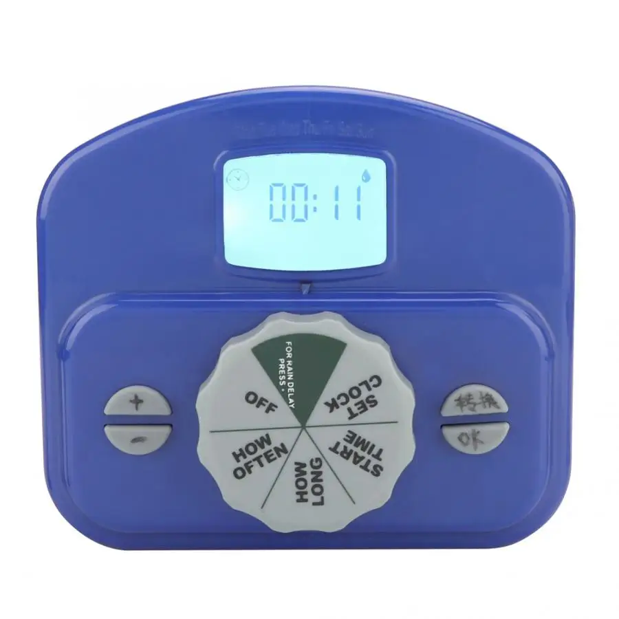 Automatic Electronic Watering Timer Irrigation Time Controller System hour hours analogue Home Garden
Automatic Electronic Watering Timer Irrigation Time Controller System hour hours analogue Home Garden