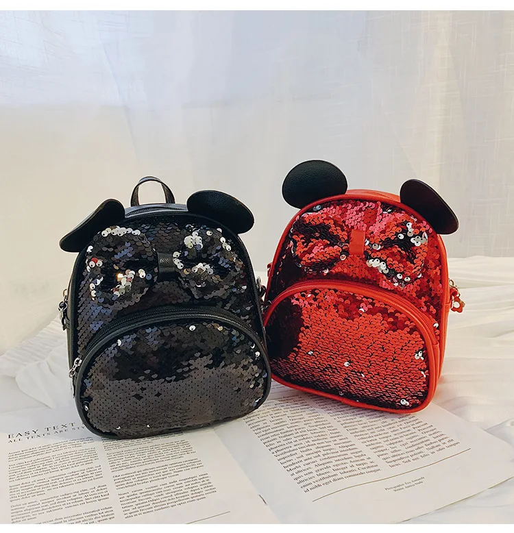 Mini Women Backpacks School Bags for Girls Princess Bling PU+Sequins Backpacks New 2019 Backpack Mickey Minne Mochila sac a dos
Mini Women Backpacks School Bags for Girls Princess Bling PU+Sequins Backpacks New 2019 Backpack Mickey Minne Mochila sac a dos