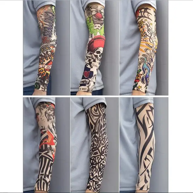6pcs/lot Hot Color Random New Fashion Punk 1pcs Men Women Tamporary UV Skull Theme Fake Tattoo Sleeves Arm Warmers
6pcs/lot Hot Color Random New Fashion Punk 1pcs Men Women Tamporary UV Skull Theme Fake Tattoo Sleeves Arm Warmers