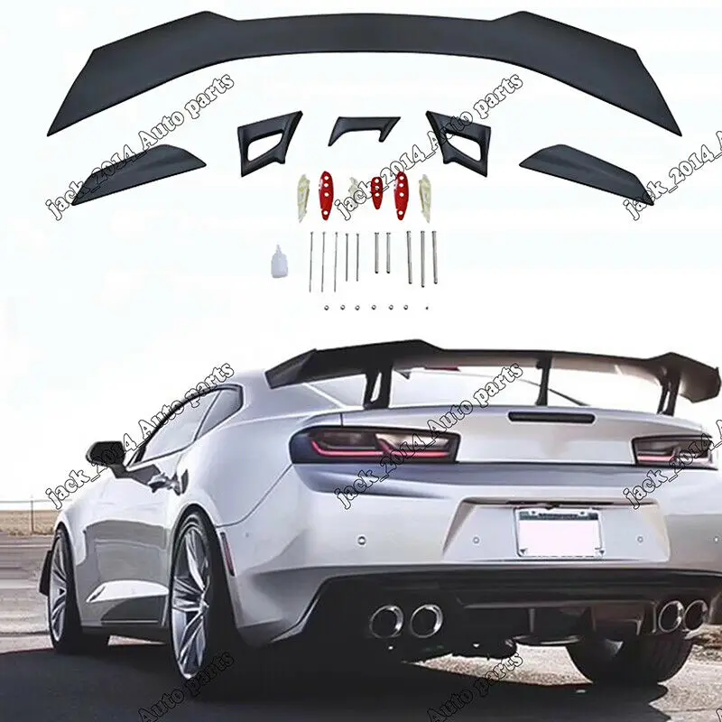 ZL1 1LE Style Black Rear Trunk Lid Wing Spoiler Fit for 2016 2017 2018 2019 Chevrolet Camaro
ZL1 1LE Style Black Rear Trunk Lid Wing Spoiler Fit for 2016 2017 2018 2019 Chevrolet Camaro