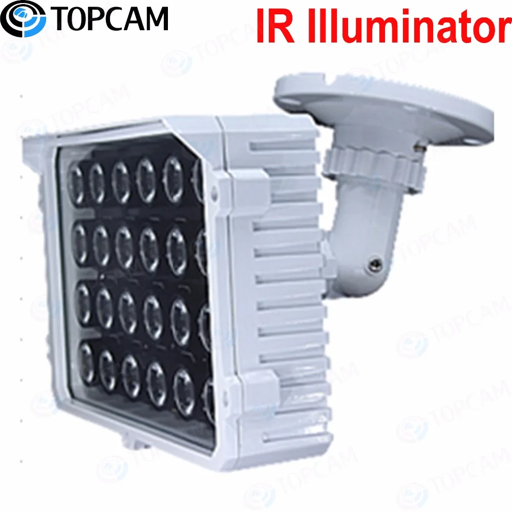 IR Illuminator 20-150meters 24pcs 42U Array IR Led Light angle 6~90degree optional Power AC 110-250V for CCTV IP camera
IR Illuminator 20-150meters 24pcs 42U Array IR Led Light angle 6~90degree optional Power AC 110-250V for CCTV IP camera