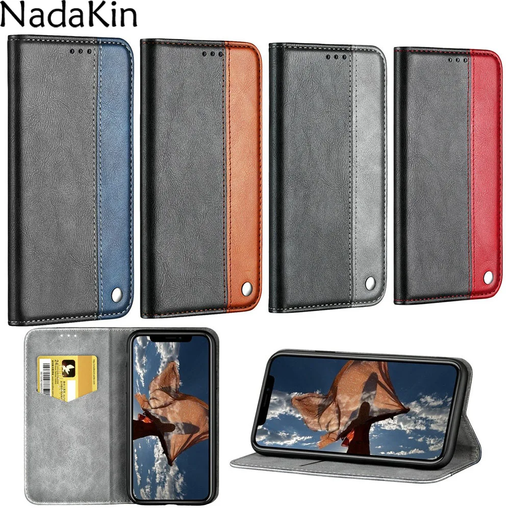 Flip Book Leather Case Shell for Nokia 3.1 5.1 7.1 6.1 3 2 5 Retro Luxury Contrast Color Phone Cover With Card Slot
Flip Book Leather Case Shell for Nokia 3.1 5.1 7.1 6.1 3 2 5 Retro Luxury Contrast Color Phone Cover With Card Slot