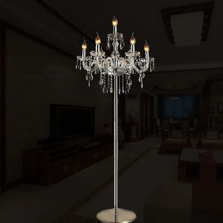 Free shipping luxury fashion brief romantic bedside k9 crystal floor lamp for living room modern standing lamp for living room
Free shipping luxury fashion brief romantic bedside k9 crystal floor lamp for living room modern standing lamp for living room