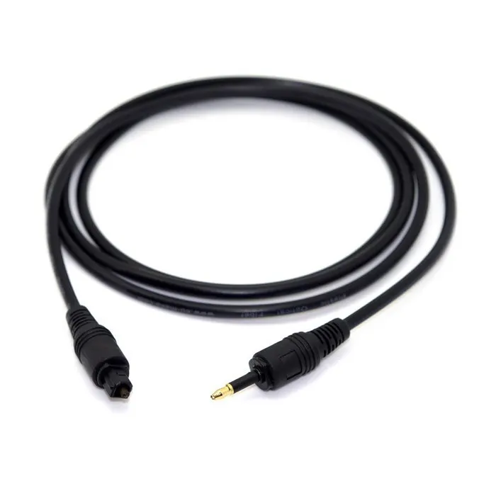 CY 100cm To shi ba Digital Optical Audio Toslink to 3.5mm Mini Toslink Cable Gold connector
CY 100cm To shi ba Digital Optical Audio Toslink to 3.5mm Mini Toslink Cable Gold connector