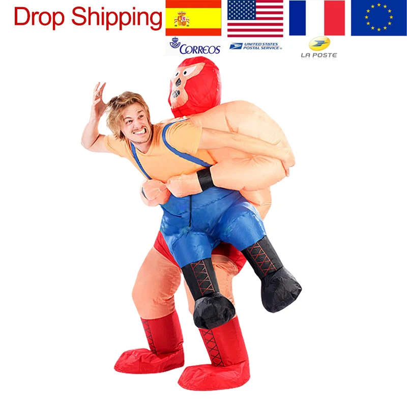 2019 New Wrestlers Inflatable Costume Cosplay For Adult Man Women Halloween Party Festival Stage Cosplay Show Costumes Clothes
2019 New Wrestlers Inflatable Costume Cosplay For Adult Man Women Halloween Party Festival Stage Cosplay Show Costumes Clothes