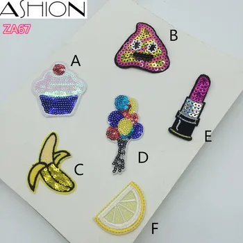 5 PCS Bananas balloons oranges lipstick sequins embroidery applique patch back glue Iron - On clothing accessories patches ZA67
5 PCS Bananas balloons oranges lipstick sequins embroidery applique patch back glue Iron - On clothing accessories patches ZA67