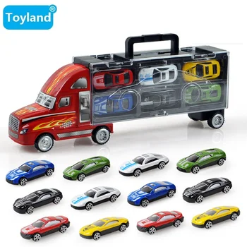 HOT!!! 13-in-1 Haulage truck Pixar Cars Small Alloy Models Toy Car Children Educational Toys Simulation Model Gift For Boys toys
HOT!!! 13-in-1 Haulage truck Pixar Cars Small Alloy Models Toy Car Children Educational Toys Simulation Model Gift For Boys toys