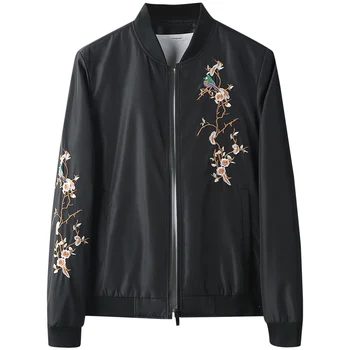 Loldeal Men's Bomber Varsity Jacket Baseball Coat Fashion Casual Floral Printed Long Sleeve Slim Fit Lightweight Sportswear
Loldeal Men's Bomber Varsity Jacket Baseball Coat Fashion Casual Floral Printed Long Sleeve Slim Fit Lightweight Sportswear