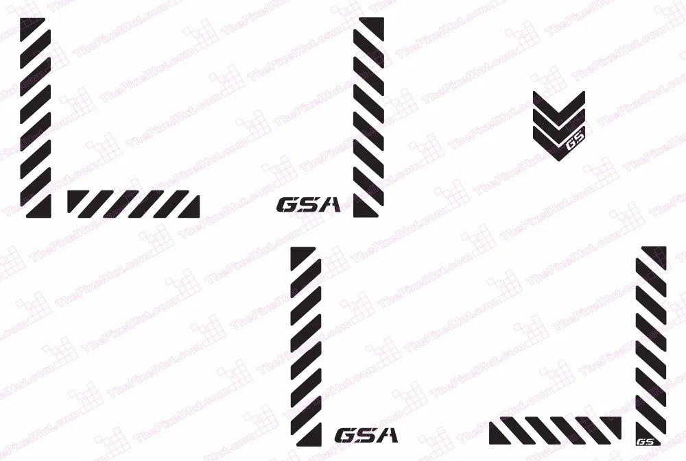 GSA Приключения мотоцикл светоотражающий Графический комплект для Touratech Panniers
GSA Приключения мотоцикл светоотражающий Графический комплект для Touratech Panniers