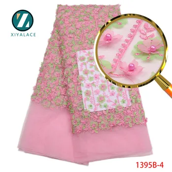 Bridal Lace High Quality African Lace Fabric Beaded Lace Embroidery Tulle French 3d Appliqued For Nigerian Dress PGC1395b-2
Bridal Lace High Quality African Lace Fabric Beaded Lace Embroidery Tulle French 3d Appliqued For Nigerian Dress PGC1395b-2
