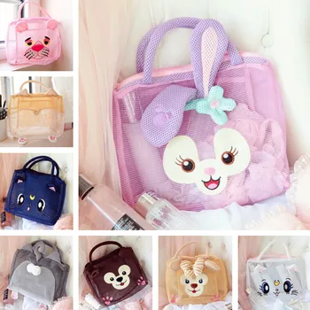 Cartoon Japan Duffy Bear Stellalou Pink Panther Sailor Moon Luna Transparent Cosmetic Bag Storage makeup Bag Beach Bag Wash Bags
Cartoon Japan Duffy Bear Stellalou Pink Panther Sailor Moon Luna Transparent Cosmetic Bag Storage makeup Bag Beach Bag Wash Bags