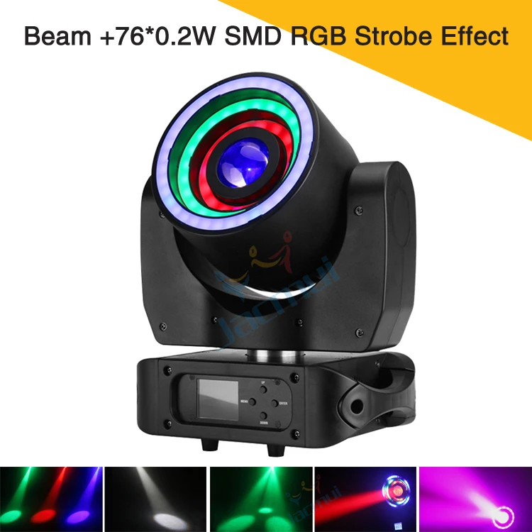 4 Pack New LED Beam Moving Head Light Onion Shape Disco Light With Colorful 76*0.2W SMD RGB Strobe Effecs
4 Pack New LED Beam Moving Head Light Onion Shape Disco Light With Colorful 76*0.2W SMD RGB Strobe Effecs