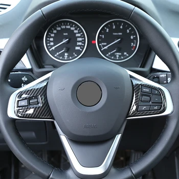 Steering Wheel Button Cover Trim Carbon fiber For BMW 2 Series 218i F45 F46 X1 F48 2016 2017 ABS Chrome For BMW X2 F47 2018
Steering Wheel Button Cover Trim Carbon fiber For BMW 2 Series 218i F45 F46 X1 F48 2016 2017 ABS Chrome For BMW X2 F47 2018