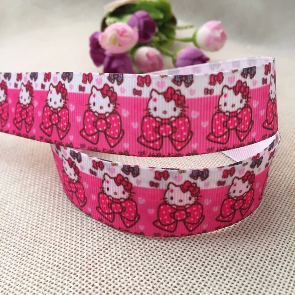 1 "25MM Kawaii free shipping holle kitty cute animals pattern printed grosgrain tape ribbon DIY hair bo5 yards
1 "25MM Kawaii free shipping holle kitty cute animals pattern printed grosgrain tape ribbon DIY hair bo5 yards