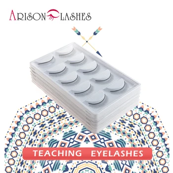 Professional 50 pcs/5box Training Lashes for Eyelash Extension Practicing Teaching False Eyelashes
Professional 50 pcs/5box Training Lashes for Eyelash Extension Practicing Teaching False Eyelashes