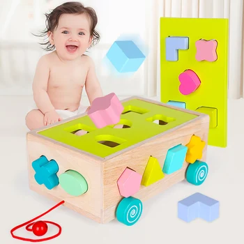 Kids Toys Wooden Toys Trailer Shape Digital Matching Vehicle Blocks Baby Assembly Building Blocks Educational Toys For Children
Kids Toys Wooden Toys Trailer Shape Digital Matching Vehicle Blocks Baby Assembly Building Blocks Educational Toys For Children