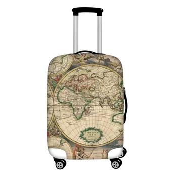 FORUDESIGNS World Map 3D Print Protective Baggage Cover for 18-30 Inch Trolley Suitcase Covers Elastic Travel Luggage Cover Bag
FORUDESIGNS World Map 3D Print Protective Baggage Cover for 18-30 Inch Trolley Suitcase Covers Elastic Travel Luggage Cover Bag