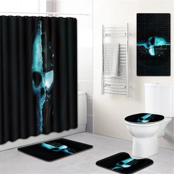 3D Heart 5pcs Bathroom Decor Bath Curtain Non-slip Flannel Toilet Carpet Rugs Bath Mat Set Shower Curtain Set
3D Heart 5pcs Bathroom Decor Bath Curtain Non-slip Flannel Toilet Carpet Rugs Bath Mat Set Shower Curtain Set