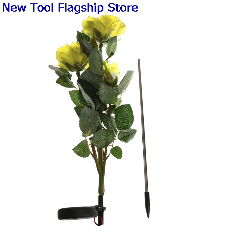 Solar Powered 3 LED Rose Flower Garden Night Light Lamp Outdoor Party Decor 2018 New
Solar Powered 3 LED Rose Flower Garden Night Light Lamp Outdoor Party Decor 2018 New
