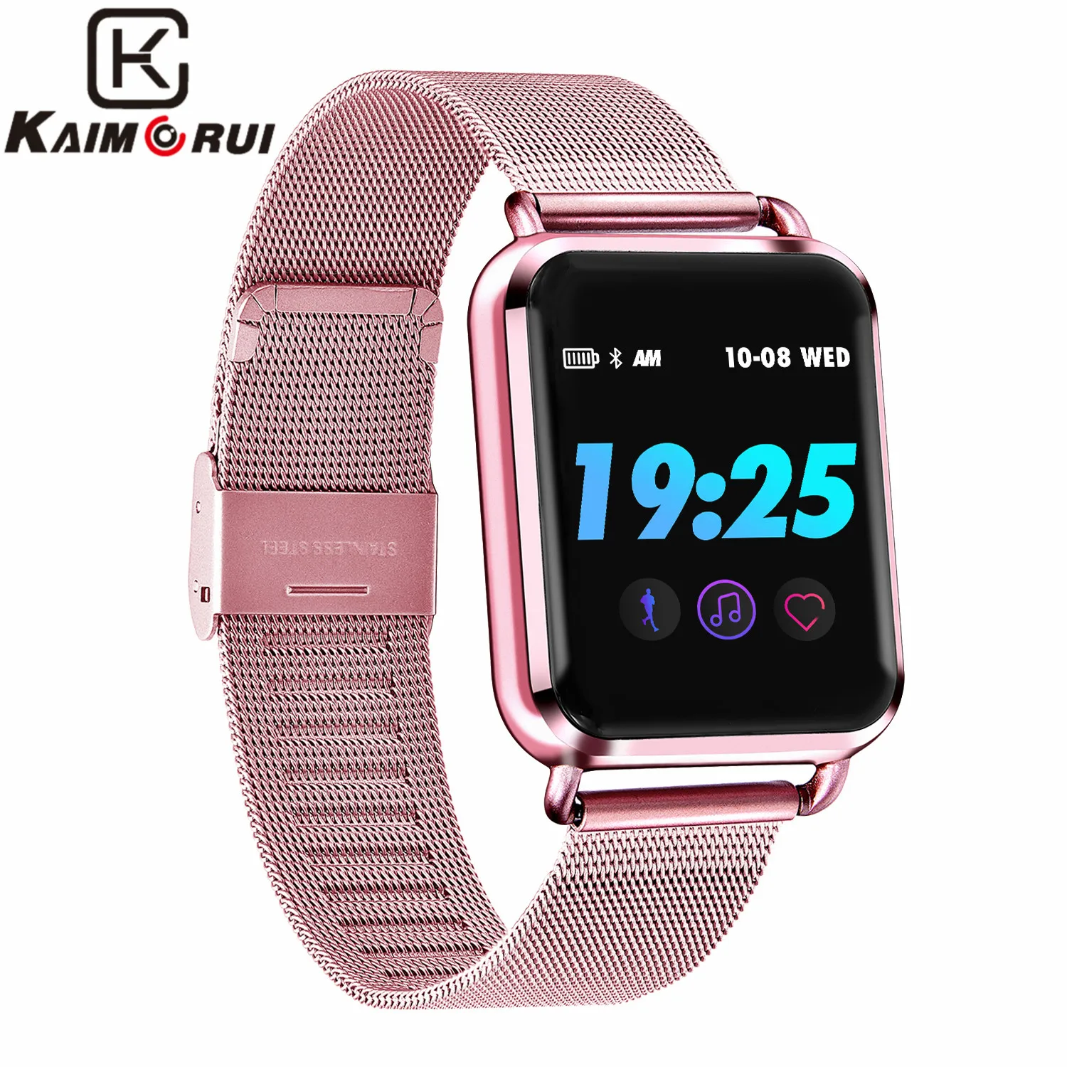 Smart Watch Heart Rate Monitor Fitness Bracelet Tracker Watch Sport Mode Band Bluetooth Wristand for Xiaomi Huawei Phone
Smart Watch Heart Rate Monitor Fitness Bracelet Tracker Watch Sport Mode Band Bluetooth Wristand for Xiaomi Huawei Phone