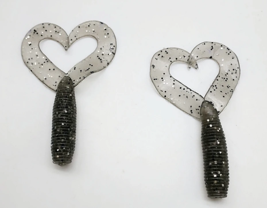 YINGTOUMAN 10PCS/LOT Gray/Fluorescent Double-tailed Tail 8 cm 4.6 g / 6.2 cm 2.2 g Soft Worm Fake Bait Bite Resistant Lure
YINGTOUMAN 10PCS/LOT Gray/Fluorescent Double-tailed Tail 8 cm 4.6 g / 6.2 cm 2.2 g Soft Worm Fake Bait Bite Resistant Lure