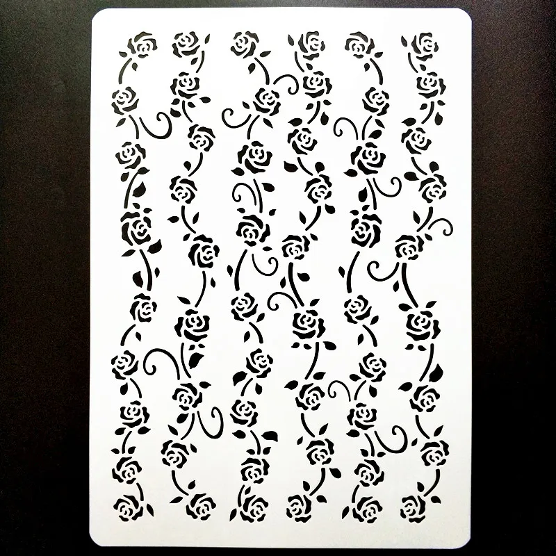 DIY Craft A4 Size Flexible Reusable Layering Stencil Template For Wall Painting Decor Scrapbooking Stamping Embossing Paper Card
DIY Craft A4 Size Flexible Reusable Layering Stencil Template For Wall Painting Decor Scrapbooking Stamping Embossing Paper Card