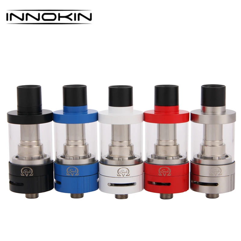 Original Innokin iSub V Tank 3ml Adjustable Airflow Atomizer Top-filled Clearomizer For E Cigarettes CoolFire IV TC 100W Box MOD
Original Innokin iSub V Tank 3ml Adjustable Airflow Atomizer Top-filled Clearomizer For E Cigarettes CoolFire IV TC 100W Box MOD