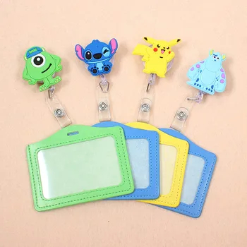 Cute Lilo Stitch Mike Silicone Badge Scroll Nurse Office Reel Character Scalable Student Exhibition Business Card Badge Holder
Cute Lilo Stitch Mike Silicone Badge Scroll Nurse Office Reel Character Scalable Student Exhibition Business Card Badge Holder