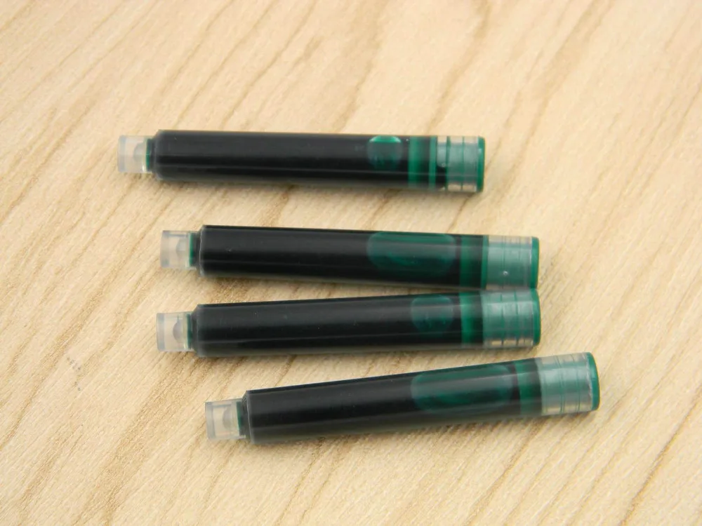 10pc GREEN color Fountain Pen Ink refill Converter Pump 3.4mm Cartridges Pen refill
10pc GREEN color Fountain Pen Ink refill Converter Pump 3.4mm Cartridges Pen refill