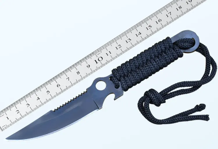 440C Stainless Steel knife diving scuba with can opener outdoor camping rescue survive defense knife serrate blade
440C Stainless Steel knife diving scuba with can opener outdoor camping rescue survive defense knife serrate blade