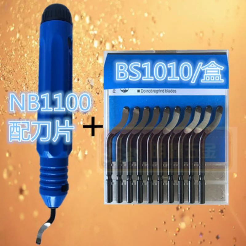Professional Burr Trimming Cutter NB1100 Handheld Portable Deburring Tool Edge Removing Tools+10pcs BS1010 Replacement Blade
Professional Burr Trimming Cutter NB1100 Handheld Portable Deburring Tool Edge Removing Tools+10pcs BS1010 Replacement Blade