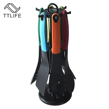 TTLIFE 6pcs/set Food-grade Nylon Kitchen Utensils Set Non-Stick Kitchenware Cooking Tool Sets
TTLIFE 6pcs/set Food-grade Nylon Kitchen Utensils Set Non-Stick Kitchenware Cooking Tool Sets