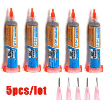 5pcs/lot Solder paste Mechanic XG-Z40 solder soldering flux needles Sn63/Pb37 Welding paste flux for soldering iron station
5pcs/lot Solder paste Mechanic XG-Z40 solder soldering flux needles Sn63/Pb37 Welding paste flux for soldering iron station