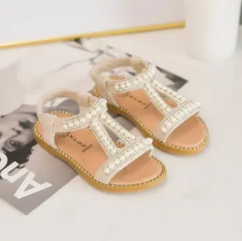 Hot Baby Girls Sandals Pearl Crystal Roman Sandals Princess Shoes Summer Comfortable Shoes For School Size 21-30
Hot Baby Girls Sandals Pearl Crystal Roman Sandals Princess Shoes Summer Comfortable Shoes For School Size 21-30