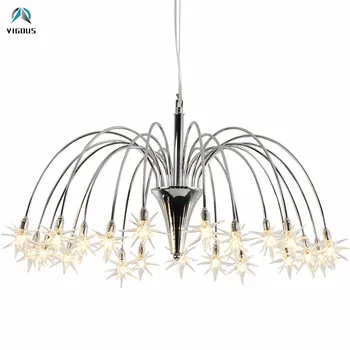 Modern Lustre Drop Meteor G4 Led Chandelier Plate Chrome Chandelier Lighting Dandelion Hanging Lamp for Bedroom Lighting Fixture 
Modern Lustre Drop Meteor G4 Led Chandelier Plate Chrome Chandelier Lighting Dandelion Hanging Lamp for Bedroom Lighting Fixture