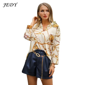 Nine Quarter Sleeve Blouse Women Plus Size Shirt Notched with Three Button Women Clothes Blusas Mujer De Moda
Nine Quarter Sleeve Blouse Women Plus Size Shirt Notched with Three Button Women Clothes Blusas Mujer De Moda
