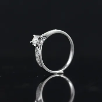 LASAMERO 0. 196 CT FG/SI Round Cut Modern Design Natural Diamond Ring For Women 18k White Gold Certified Engagement Wedding Ring
LASAMERO 0. 196 CT FG/SI Round Cut Modern Design Natural Diamond Ring For Women 18k White Gold Certified Engagement Wedding Ring