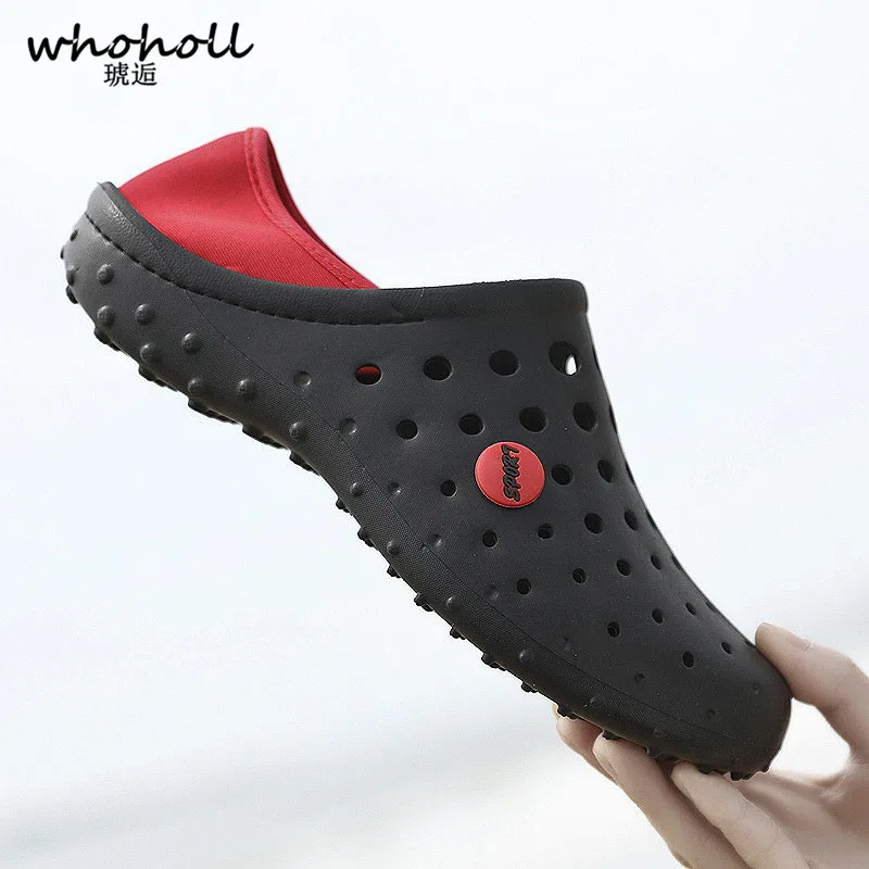 WHOHOLL Sandals Men Summer Hollow Out Breathable Beach Shoes Men Outdoor Sports Slippers Flip Flops zapatillas hombre deportiva
WHOHOLL Sandals Men Summer Hollow Out Breathable Beach Shoes Men Outdoor Sports Slippers Flip Flops zapatillas hombre deportiva