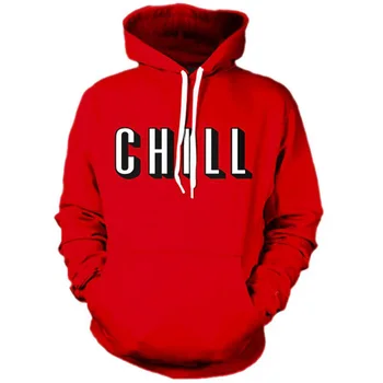 Fashion 3D Men Hoodies Letter CHILL 3D Full Print Casual Red Hoody Sweatshirt Casual Pullover Streetwear Top Harajuku Tracksuits
Fashion 3D Men Hoodies Letter CHILL 3D Full Print Casual Red Hoody Sweatshirt Casual Pullover Streetwear Top Harajuku Tracksuits