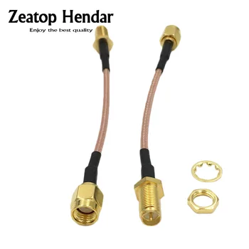 100Pcs RG316 Cable RP SMA Male Plug to RP-SMA Female Jack RF Coaxial Bulkhead Crimp Connector 5CM 10CM 15CM 20CM 30CM 50CM 1M
100Pcs RG316 Cable RP SMA Male Plug to RP-SMA Female Jack RF Coaxial Bulkhead Crimp Connector 5CM 10CM 15CM 20CM 30CM 50CM 1M