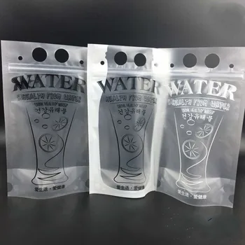 100pcs Portable Scrub Beverage Juice Milk Tea Bag Packaging Transparent Hot and Cold Drink Ziplock Bags
100pcs Portable Scrub Beverage Juice Milk Tea Bag Packaging Transparent Hot and Cold Drink Ziplock Bags