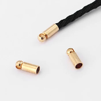 100pcs Antique Gold End Caps Beads Stopper For 2mm Round Leather Cord Jewellery Making
100pcs Antique Gold End Caps Beads Stopper For 2mm Round Leather Cord Jewellery Making